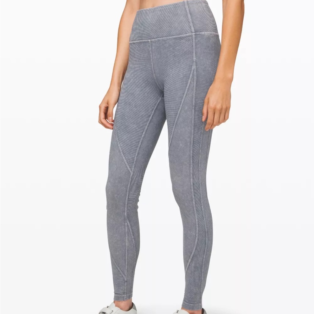 lululemon athletica Wunder Under High-Rise Tight
Snow Washed Ribbed Leggings